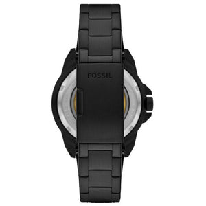 Fossil Bronson Black Dial Men 44mm