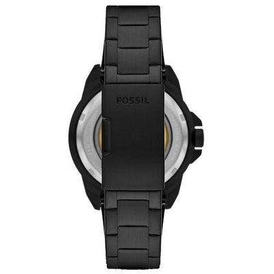 Fossil Bronson Black Dial Men 44mm
