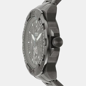 Bronson Men Automatic Black Dial Analog Stainless Steel Watch ME3218