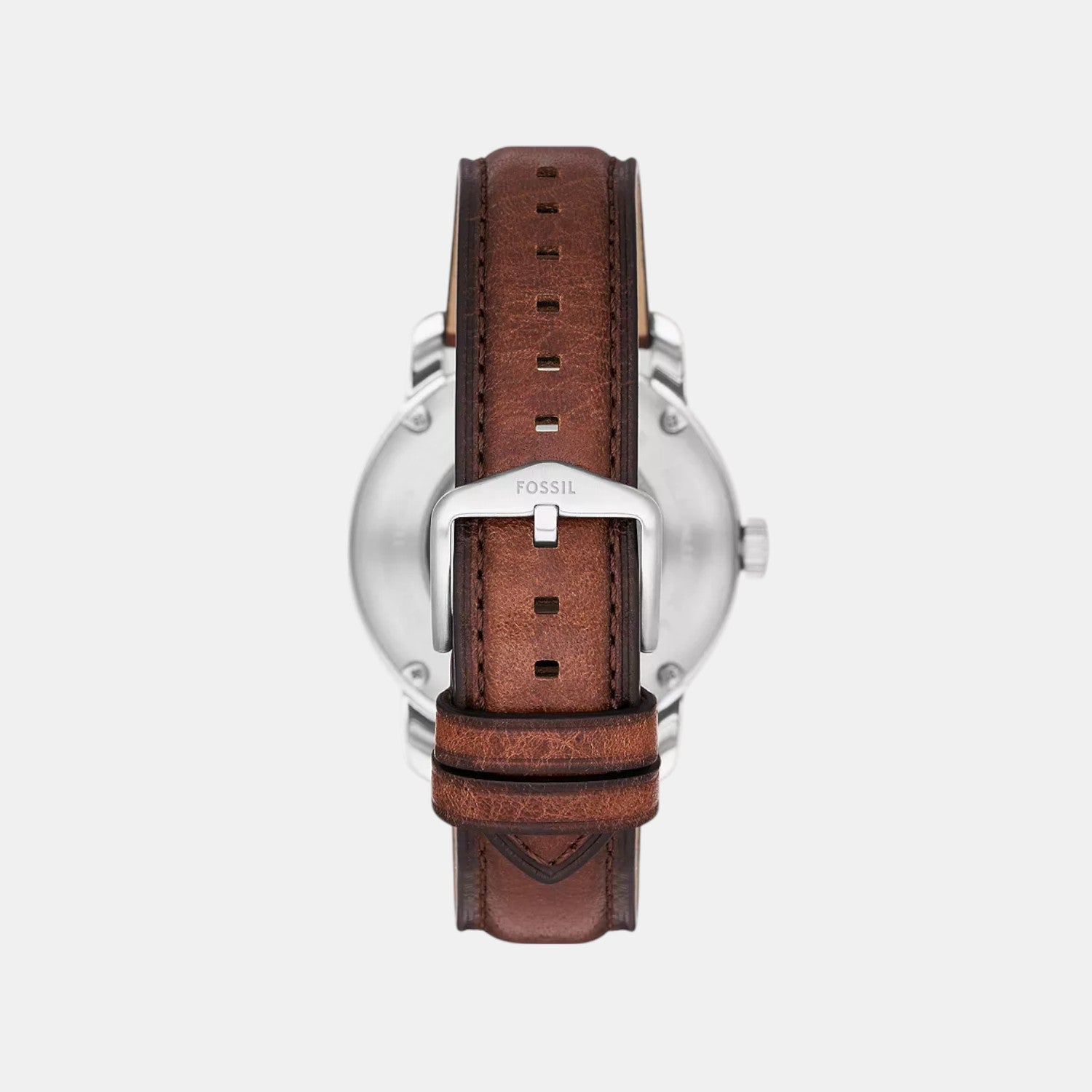 Fossil Heritage Men Automatic Cream Dial Analog Leather Watch ME3221