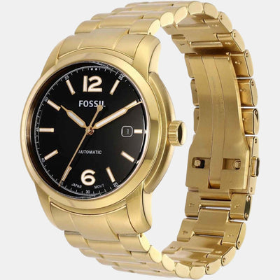 Heritage Men Automatic Black Dial Analog Stainless Steel Watch ME3232