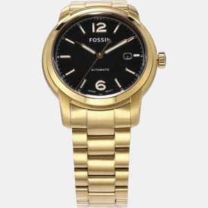 Heritage Men Automatic Black Dial Analog Stainless Steel Watch ME3232
