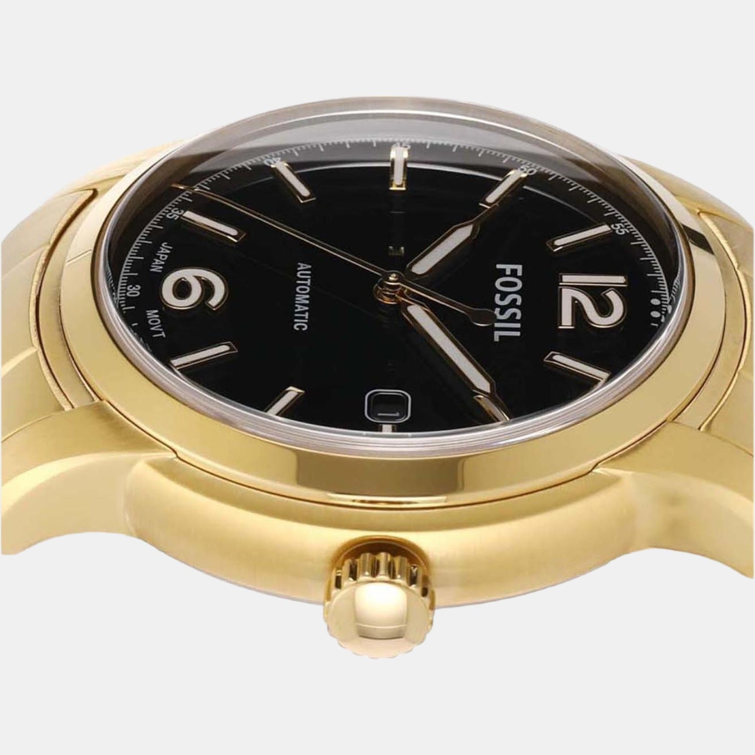 Heritage Men Automatic Black Dial Analog Stainless Steel Watch ME3232