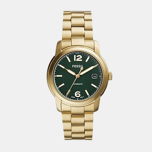 Heritage Women Quartz Green Dial Analog Stainless Steel Watch ME3235