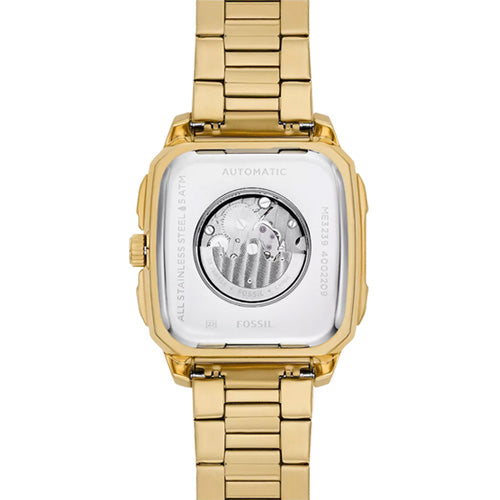 Fossil Inscription Black Dial Men 42mm