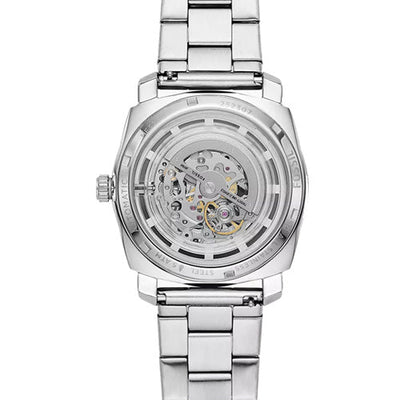 Fossil Machine Silver Dial Men 45mm