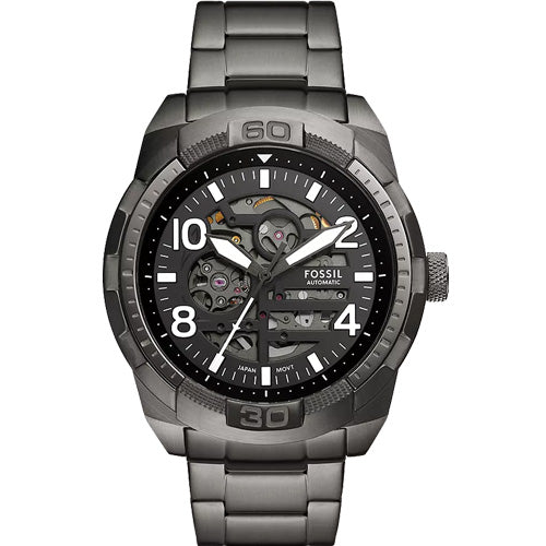 Fossil Bronson Black Dial Men 48mm