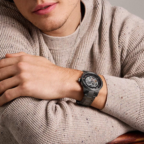 Fossil Townsman Skeleton Dial Men 44mm ME3268