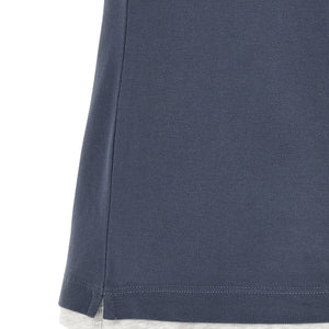 Brunello Cucinelli Double Layer Polo Shirt