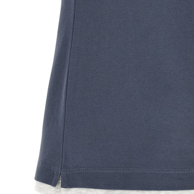 Brunello Cucinelli Double Layer Polo Shirt
