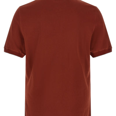 Brunello Cucinelli Logo Embroidery Polo Shirt