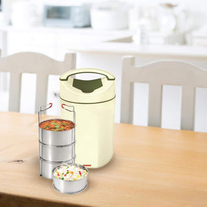 Milton Euroline Megatron Insulated Stainless Steel Electric Tiffin Box