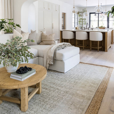 Menorca Hand-Knotted Wool Rug by Pure Salt x Momeni