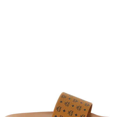 Mcm All-over Monogram Slides