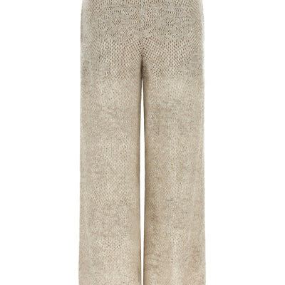 Brunello Cucinelli Dazzling Abstact Leaf Pants