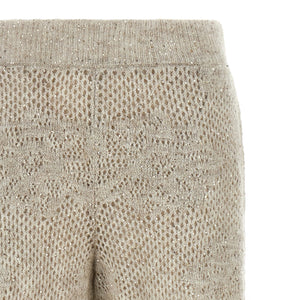 Brunello Cucinelli Dazzling Abstact Leaf Pants