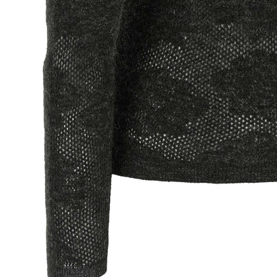 Brunello Cucinelli Flower Lace Sweater