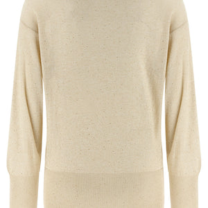 Herno Lamé And Sequin Yarn Sweater
