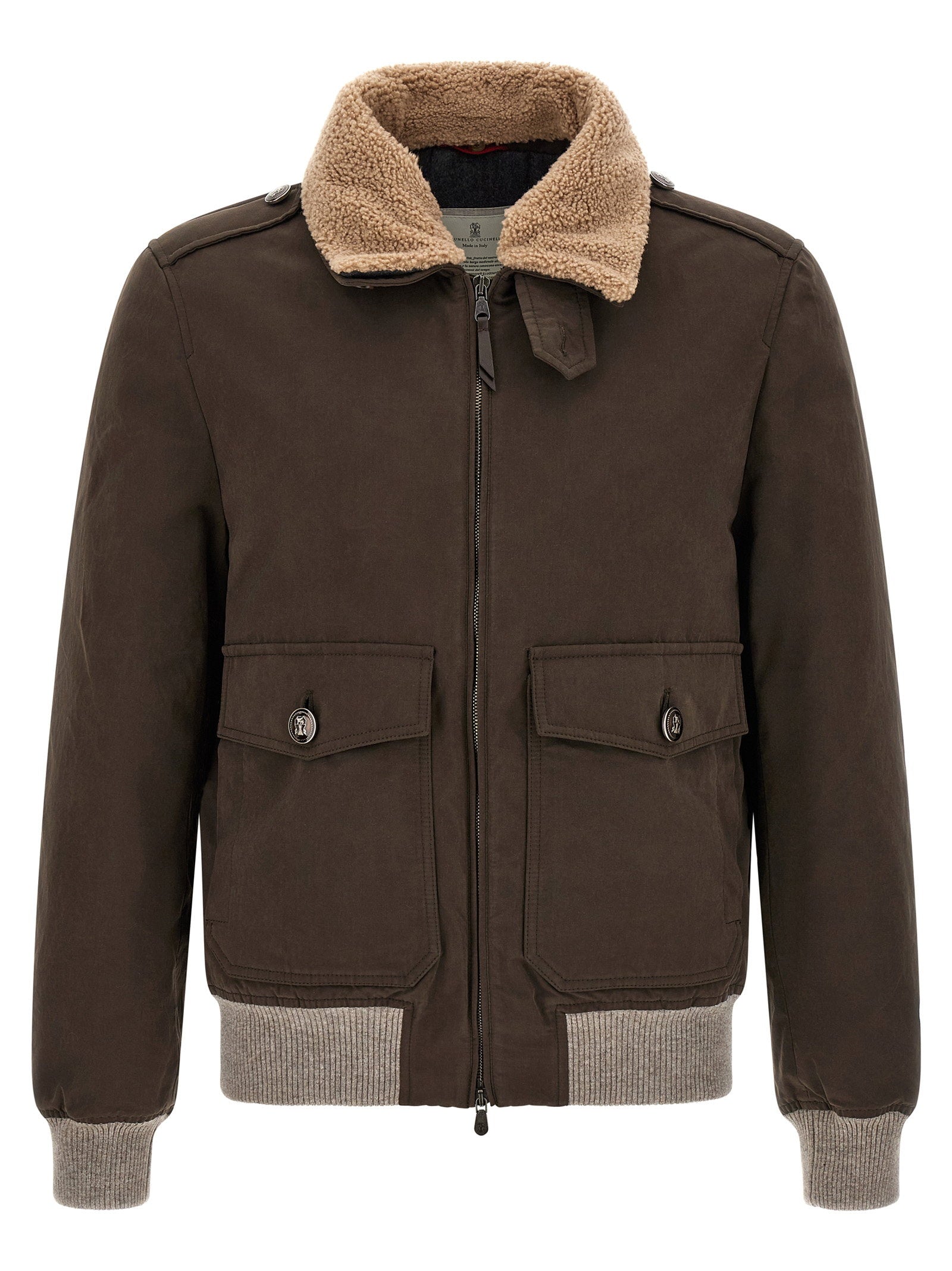 Brunello Cucinelli Waterproof Bomber Jacket