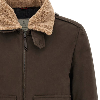 Brunello Cucinelli Waterproof Bomber Jacket