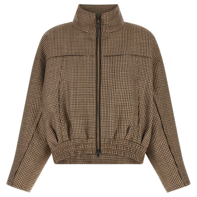Brunello Cucinelli Shiny Zipper Pull Jacket