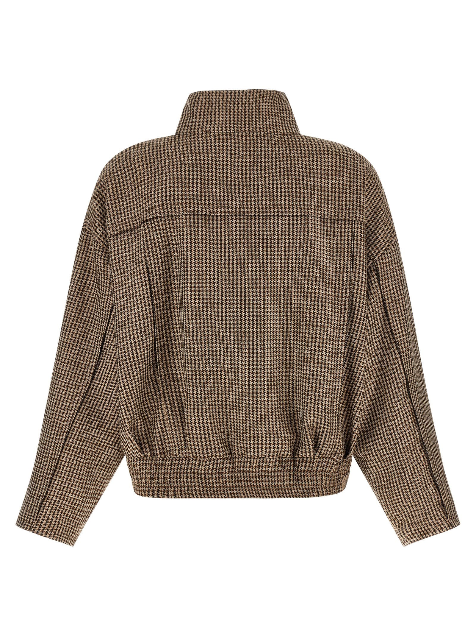 Brunello Cucinelli Shiny Zipper Pull Jacket