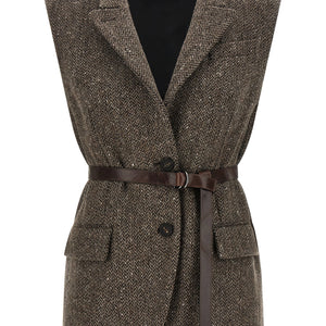 Brunello Cucinelli Mélange Wool Vest