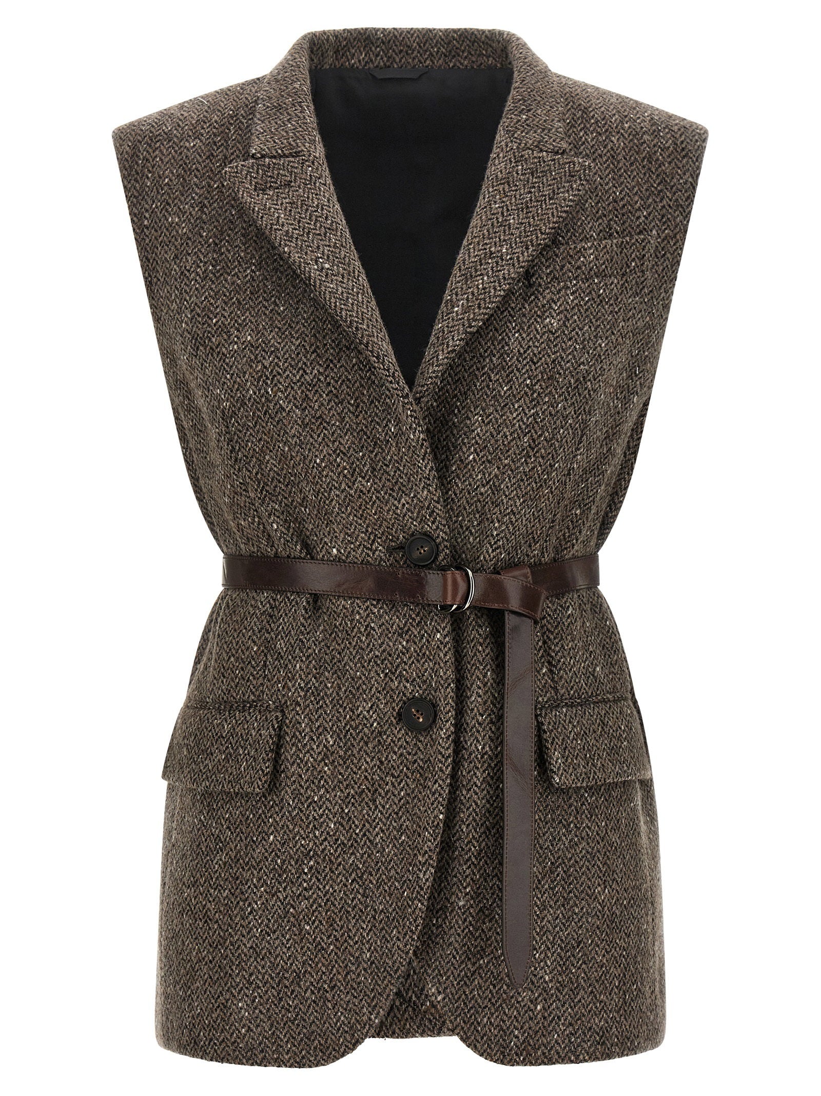 Brunello Cucinelli Mélange Wool Vest