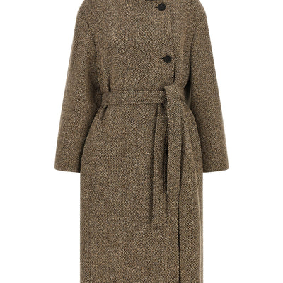 Brunello Cucinelli Sparkling Virgin Wool Coat
