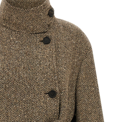 Brunello Cucinelli Sparkling Virgin Wool Coat