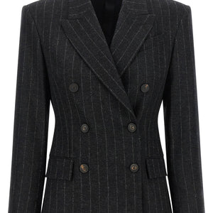Brunello Cucinelli Pinstripe Blazer