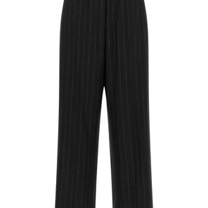 Brunello Cucinelli Micro Sequin Pinstripe Pants