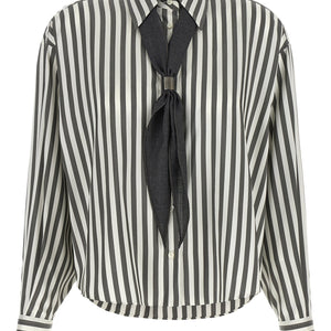 Brunello Cucinelli Shirt With Scarf