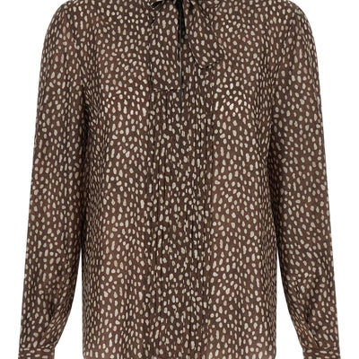 Brunello Cucinelli Lavallière Collar Shirt