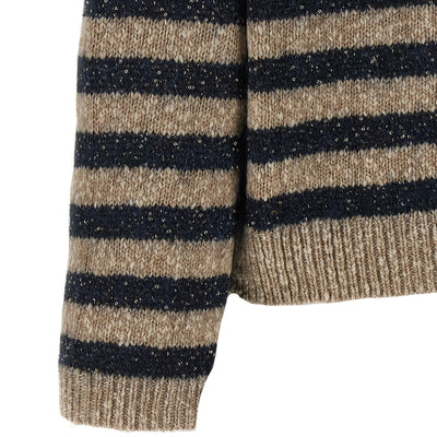 Brunello Cucinelli Dazzling Stripes Sweater