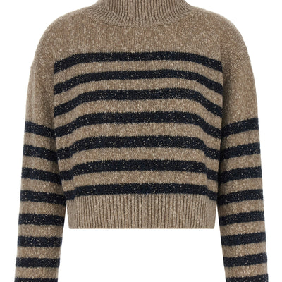 Brunello Cucinelli Dazzling Stripes Sweater