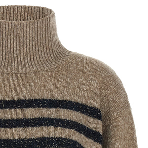 Brunello Cucinelli Dazzling Stripes Sweater