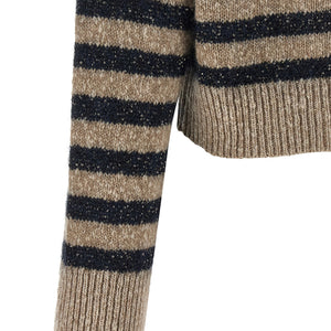 Brunello Cucinelli Dazzling Stripes Sweater