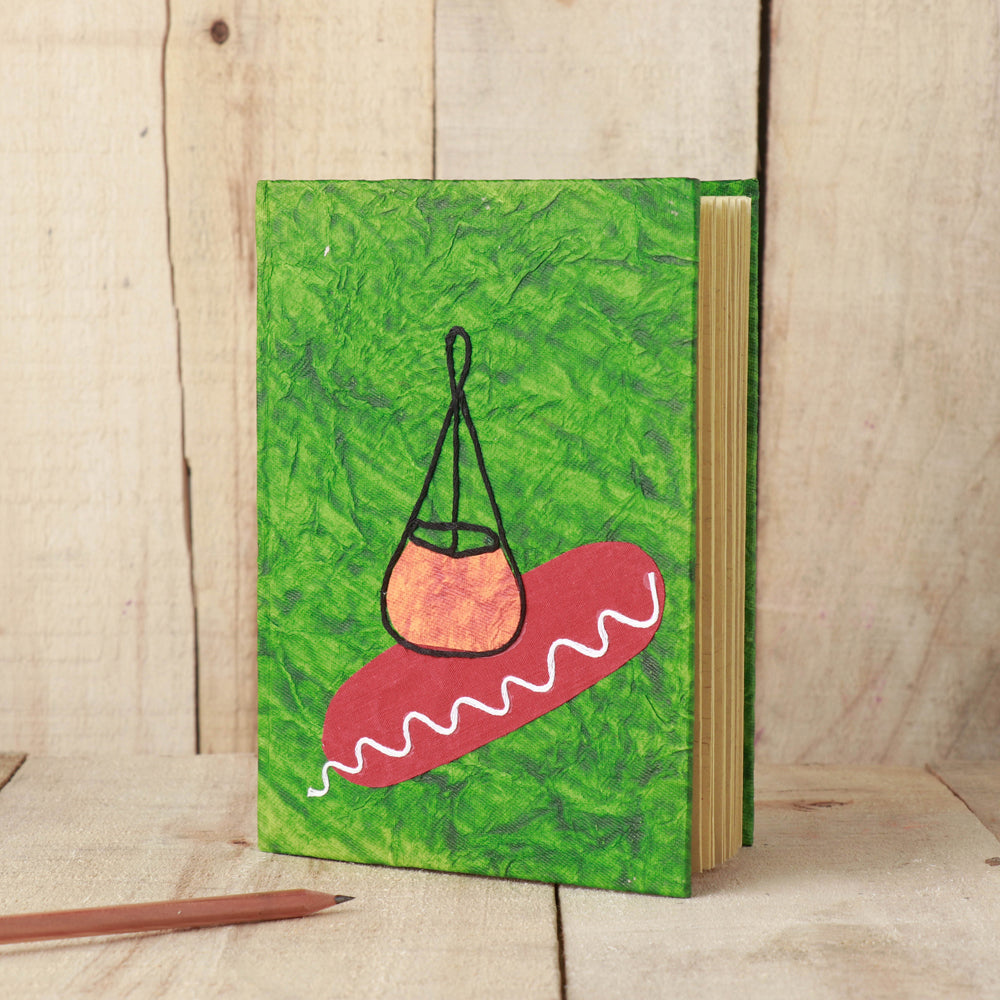 Bengal Handmade Paper Notebook (7.5 x 5 in)