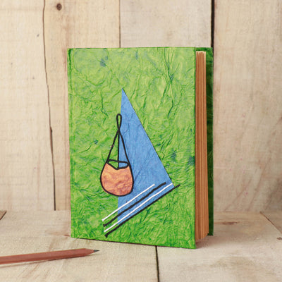 Bengal Handmade Paper Notebook (7.5 x 5 in)