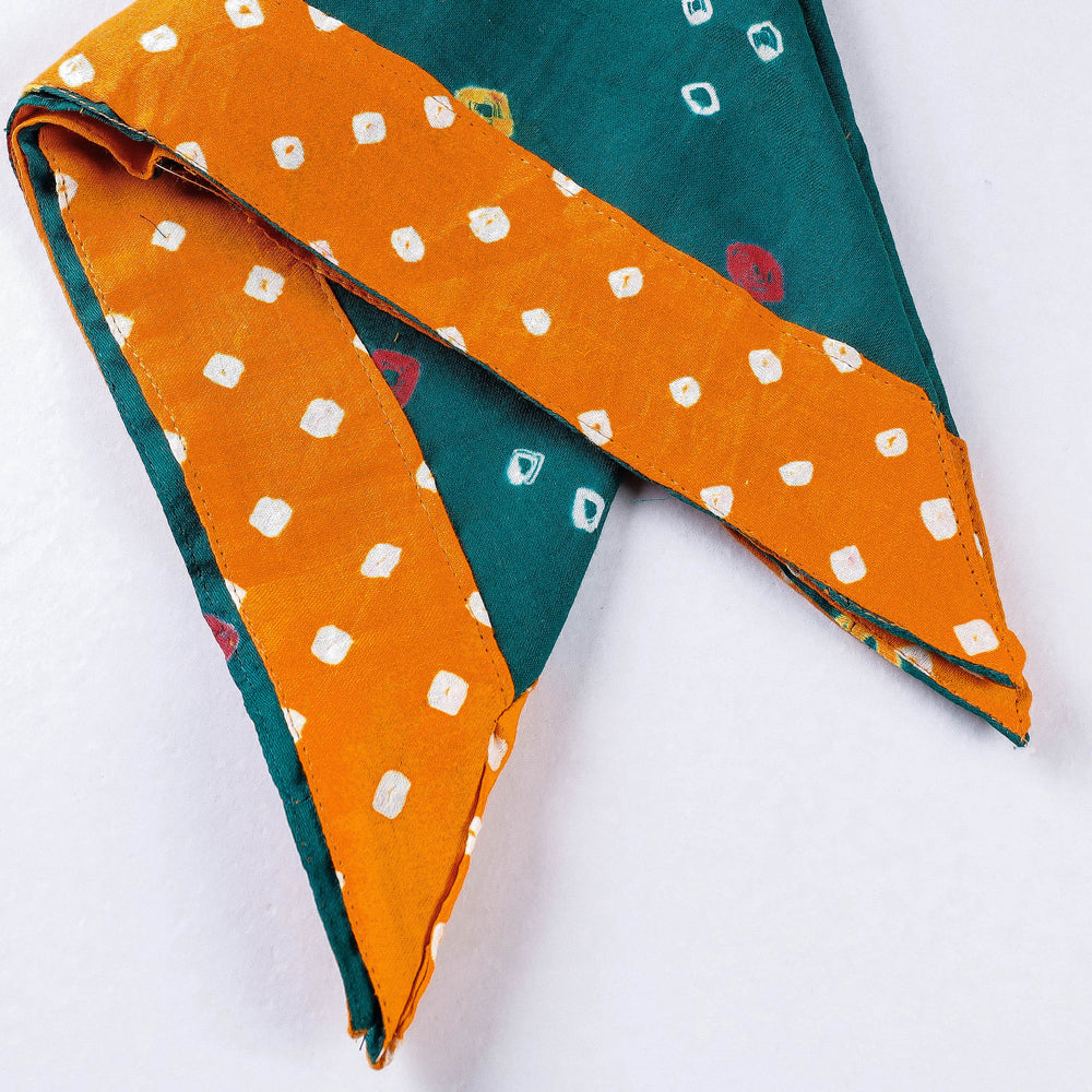 Bandhani Tie-dye Cotton Bandana