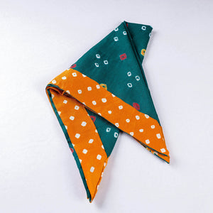 Bandhani Tie-dye Cotton Bandana
