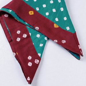 Bandhani Tie-dye Cotton Bandana