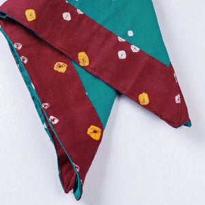 Bandhani Tie-dye Cotton Bandana
