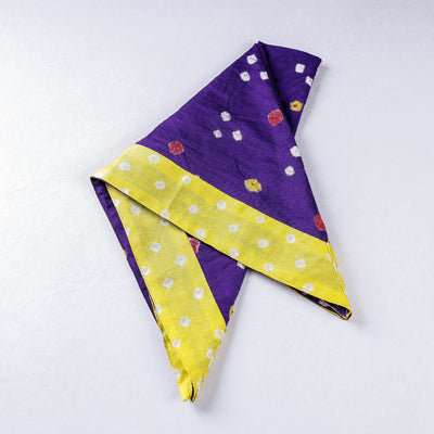 Bandhani Tie-dye Cotton Bandana
