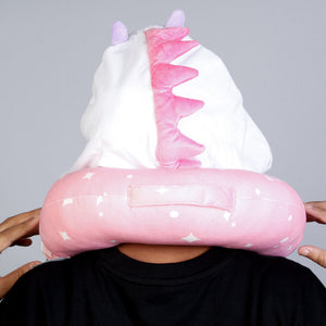 Animal Hoodie Travel Pillow
