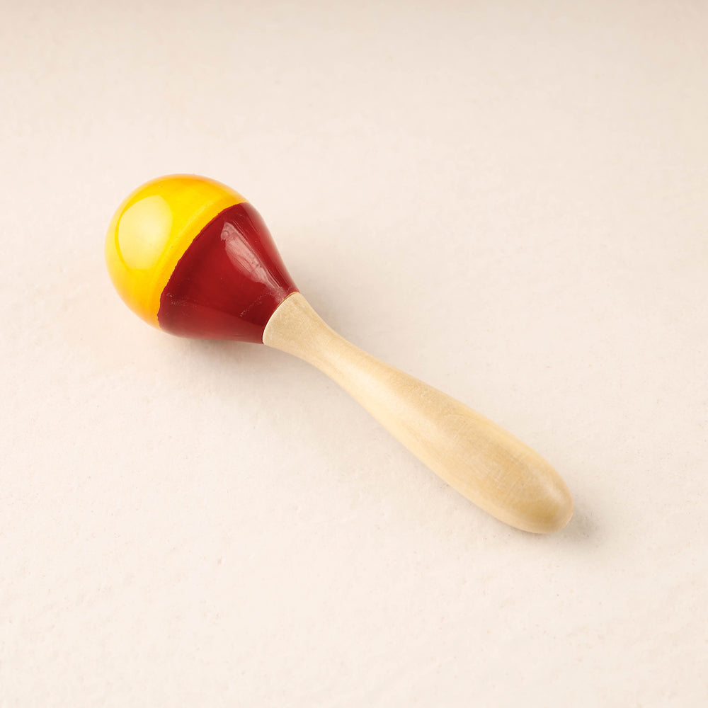 Egg Rattle - Channapatna Handmade Wooden Toy