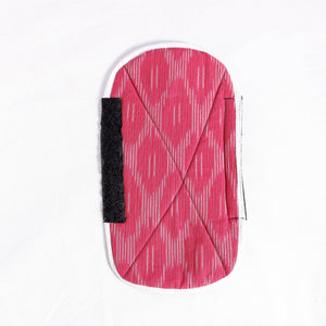 Brown - Pochampally Ikat Handmade Fridge Handle Cover