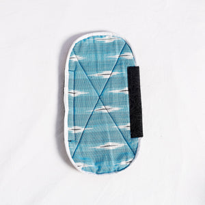 Brown - Pochampally Ikat Handmade Fridge Handle Cover