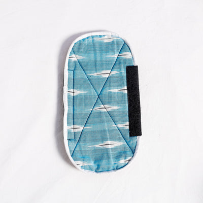Brown - Pochampally Ikat Handmade Fridge Handle Cover